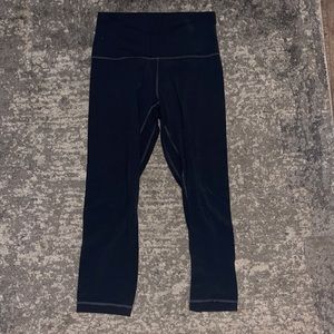COPY - Lululemon dark grey cropped align leggings, size 4, great condition
